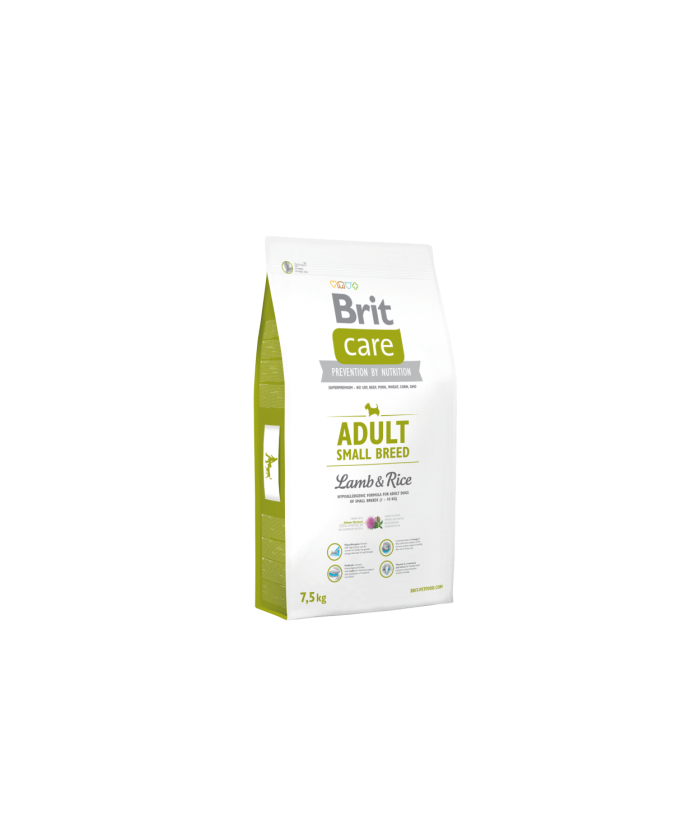 Brit Care - Adult Small Breed - Lamb & Rice