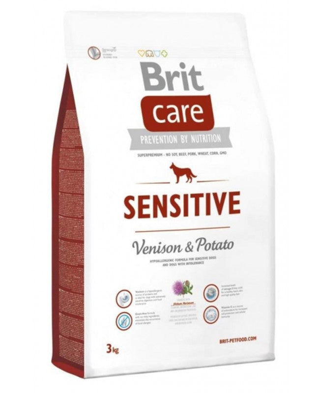 Brit Care - Sensitive Venison & Potato 3kg