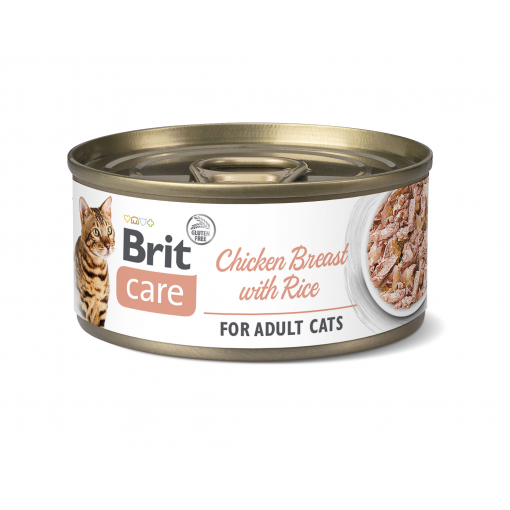 Brit Care - Lata Chicken Breast with Rice 70gr