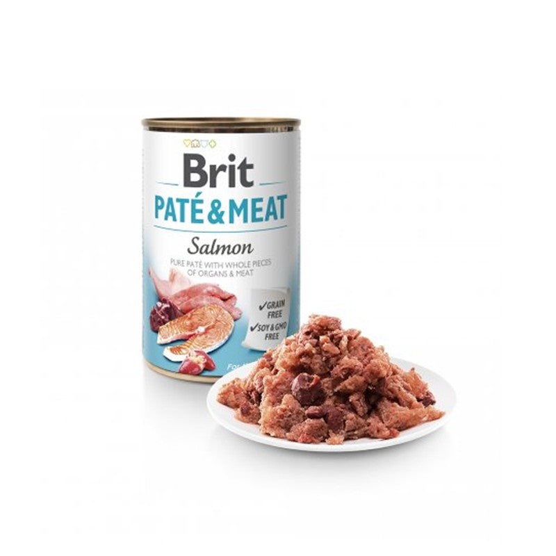 Brit Care - Lata Paté & Meat Salmon