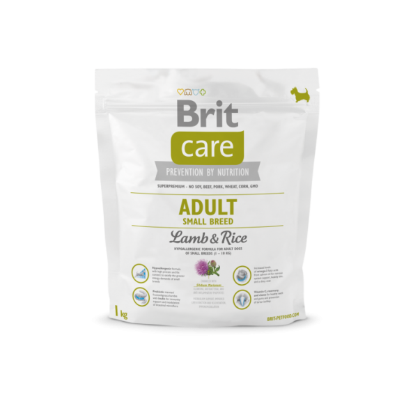 Brit Care - Adult Small Breed - Lamb & Rice