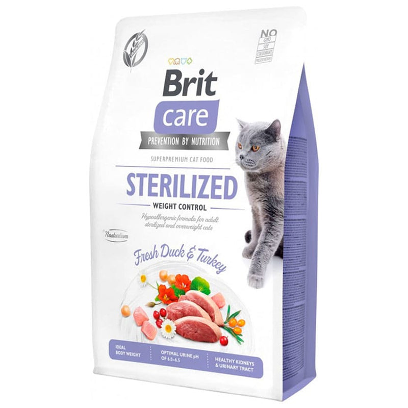 Brit Care - Sterilized Weight Control Duck & Turkey 2kg