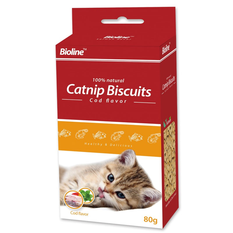 Bioline - Catnip Biscuits Bacalao 80gr
