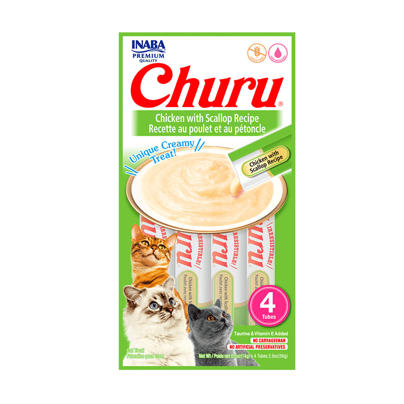 Churu de Gato - Sabor Pollo con Ostiones 56gr