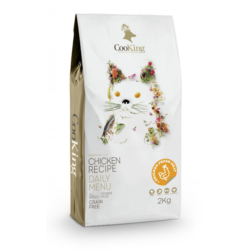 CooKing - Gato Adulto Sabor Pollo 2kg