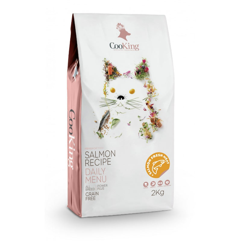CooKing - Gato Adulto Sabor Salmón 2kg