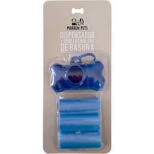 Marben Pets - Dispensador Bolsas para Fecas + 3 Rollos