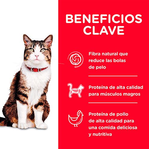 Hill's - Hairball Control Adulto (1-6años)