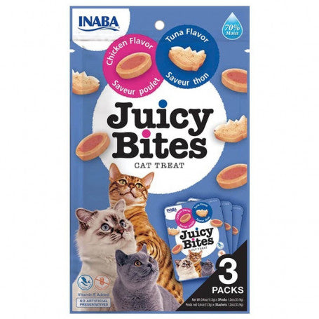 Juicy Bites - Pollo y Atún 3uni
