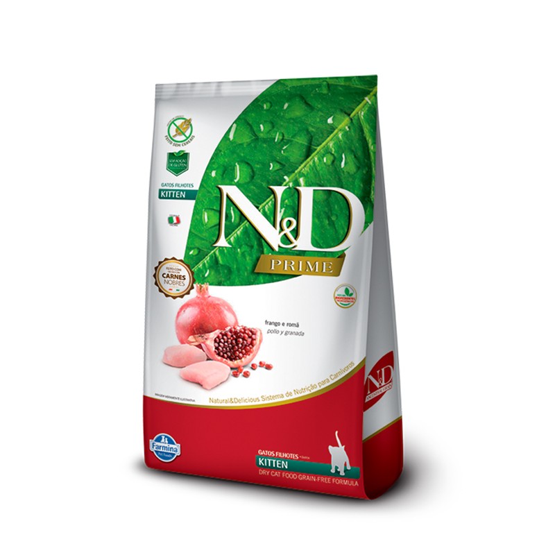 N&D - Feline Kitten Sabor Pollo con Granada 1.5kg