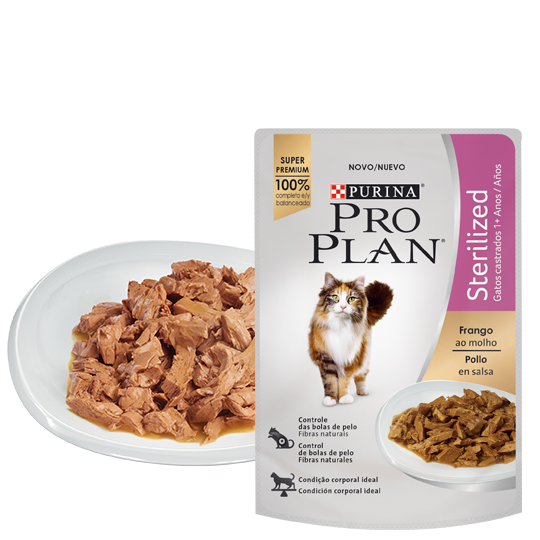 Pro Plan - Pouch Sterilized Felino Sabor Pollo 85gr