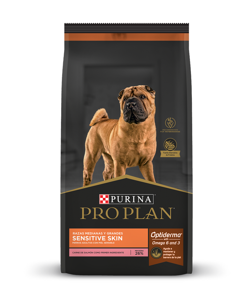 Pro Plan - Sensitive Skin Razas Medianas Salmón
