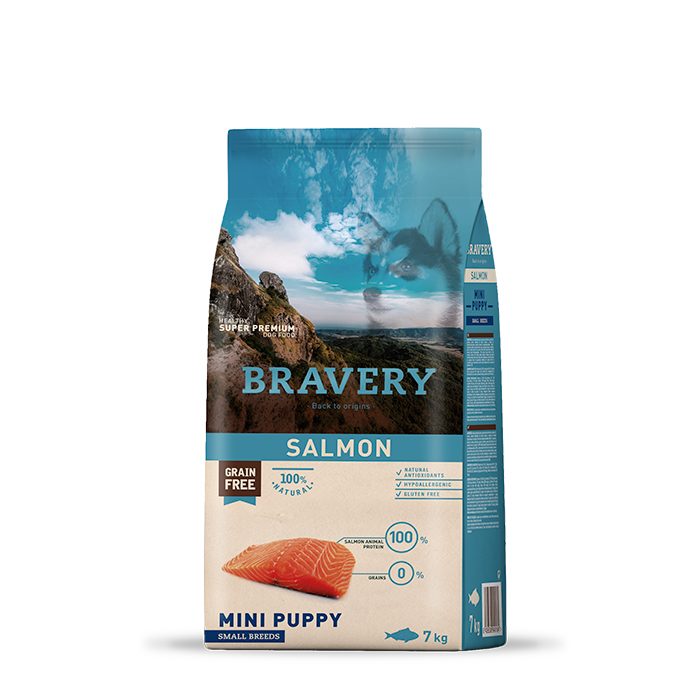 Bravery - Mini Puppy Salmon