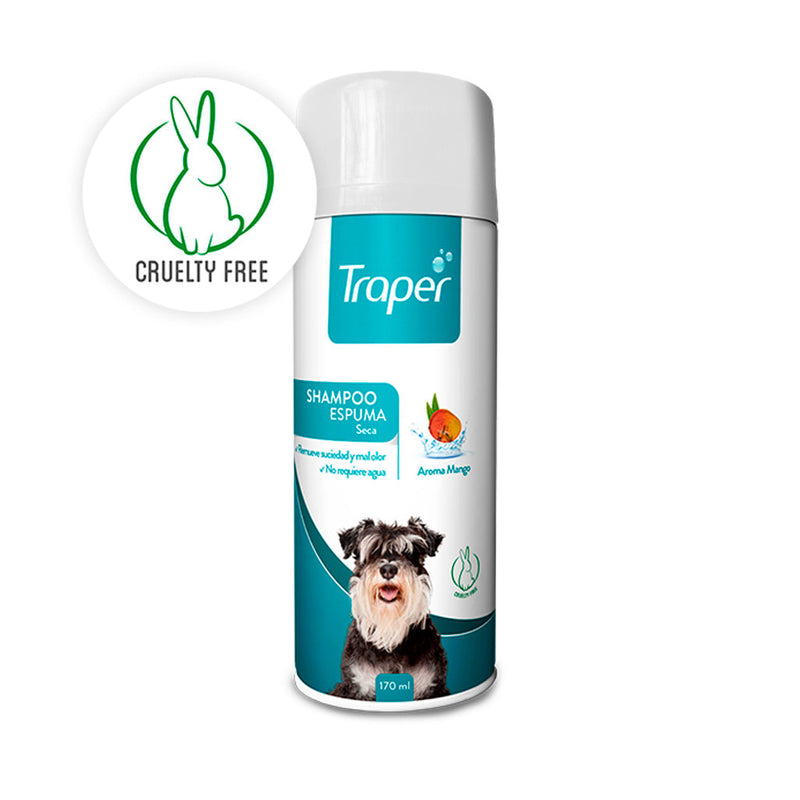 Traper - Espuma Perros Aroma mango 170ml