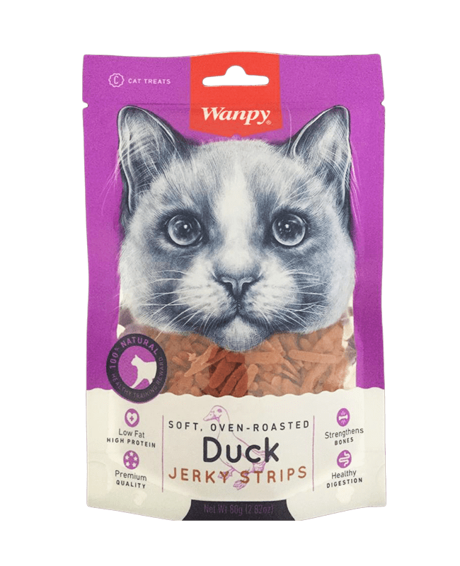 Wanpy - Duck Jerky Strips 80gr